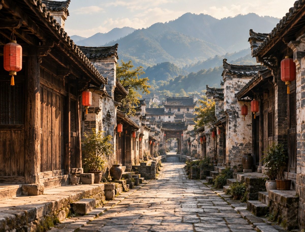 古镇老街历史风貌