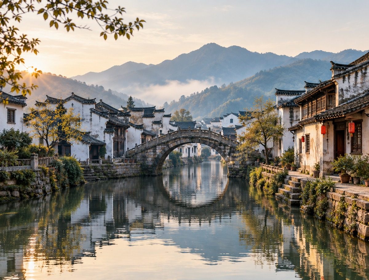 徽派水乡核心景点