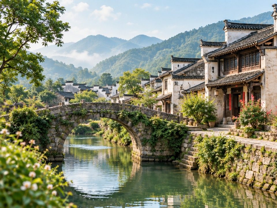 福建培田古村建筑风貌