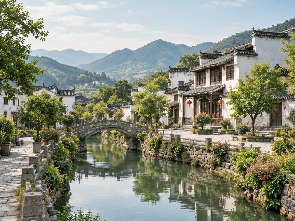 古村落保护与亮化项目实景