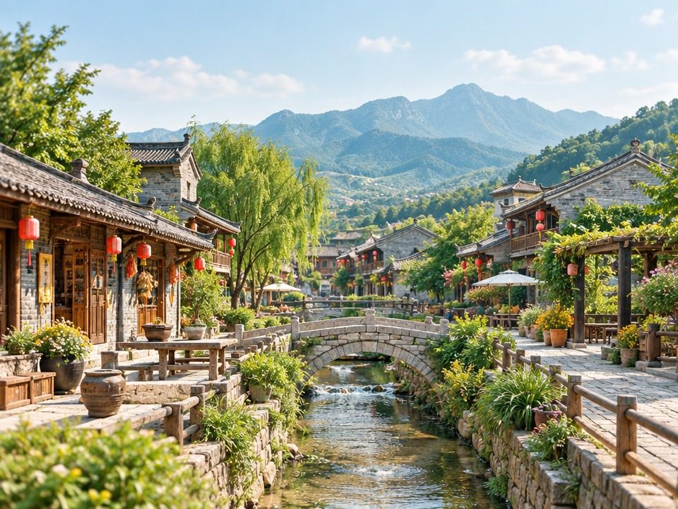 陕西袁家村文旅街区