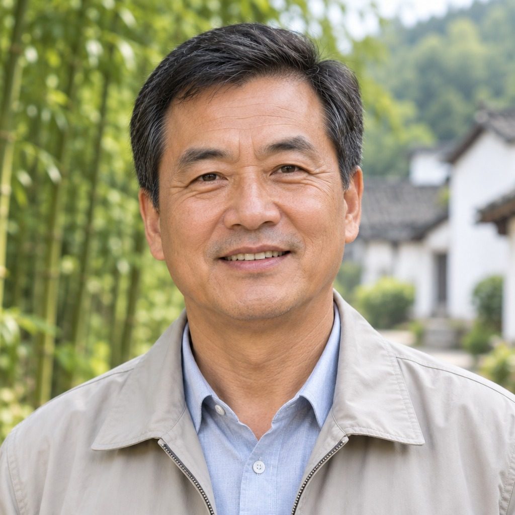 会员村代表张建国肖像