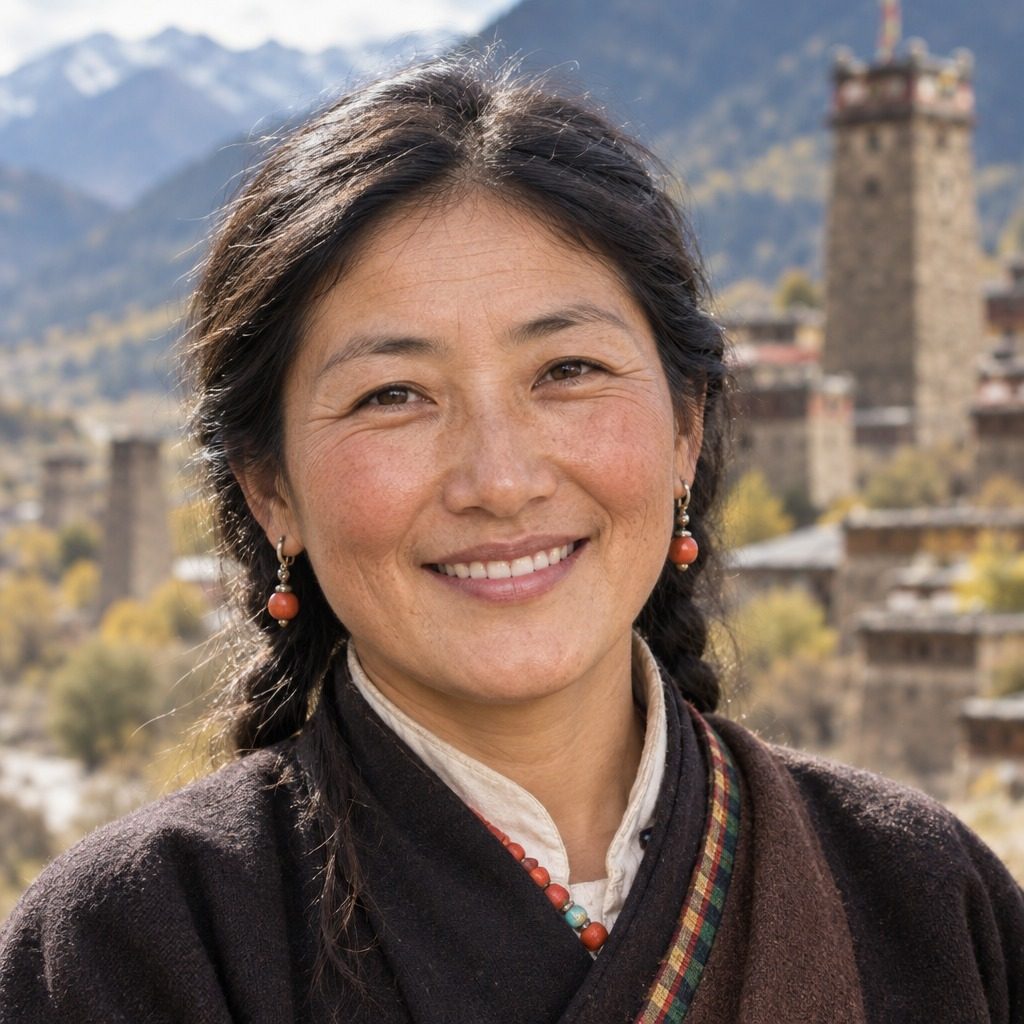 会员村代表李秀英肖像